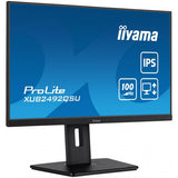 iiyama ProLite XUB2492QSU-B1 Monitor PC 60,5 cm [23.8] 2560 x 1440 Pixel Quad HD LED Nero (24 PROLITE XUB2492QSU-B1 24 WQHD IPS - 24 Black LED Monitor Full HD Height Adjustable DisplayPort USB