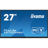 iiyama ProLite T2755MSC-B1 Monitor PC 68,6 cm [27] 1920 x 1080 Pixel Full HD LED Touch screen Da tavolo Nero (27 ProLite T2755MSC-B1 Touch Monitor - 27 Black LED Touchscreen Monitor Full HD DisplayPo