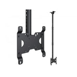 ITB SOLUTION MB5453 SUPPORTO A SOFFITTO TELESCOPICO PORTATA MAX 14KG 10"-32" ESCURSIONE 825-1500MM COLORE NERO