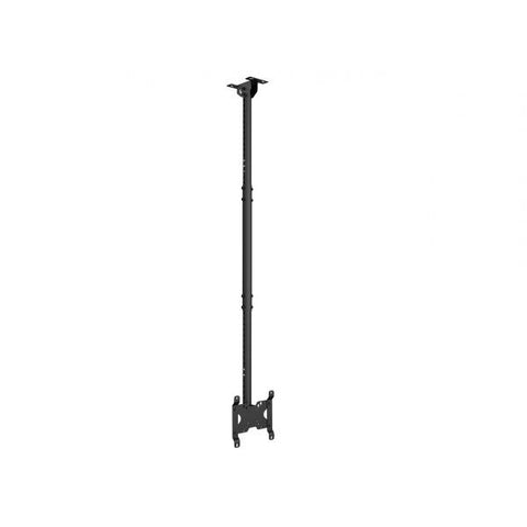 ITB SOLUTION MB5453 SUPPORTO A SOFFITTO TELESCOPICO PORTATA MAX 14KG 10"-32" ESCURSIONE 825-1500MM COLORE NERO