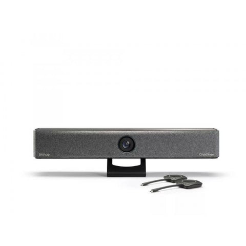 Barco Bar Pro Grigio 3840 x 2160 Pixel 30 fps (Barco ClickShare Bar Pro - All-in-One video bar - power adapter included)