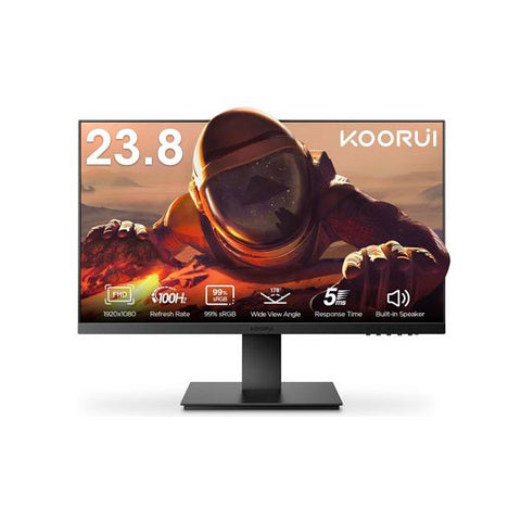 Koorui S01 Monitor PC 54,5 cm [21.4] 1920 x 1080 Pixel Full HD LCD Nero (Koorui S01 22' Full HD VA Desktop Monitor)