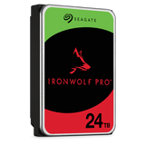 SEGATE HD SEAGATE IRONWOLF PRO 24TB SATA3 3.5" 7200 RPM 512MB CACHE 24X7 - NAS HDD - ST24000NT002 - GAR. 5 ANNI