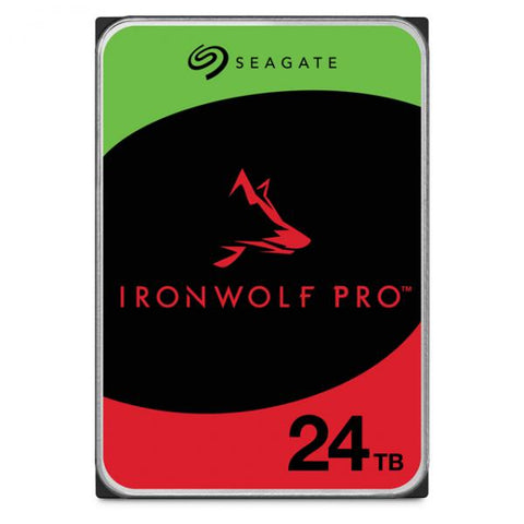 SEAGATE IRONWOLF PRO ST24000NT002 HDD 24.000GB SATA III 3.5" BUFFER 512MB 7.200RPM