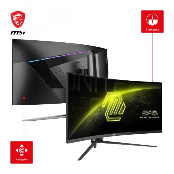 MSI MAG 345CQRDE Monitor PC 86,4 cm [34] 3440 x 1440 Pixel UltraWide Dual Quad HD Nero (MSI MAG345CQRDE 86,4cm [34] UWQHD VA)