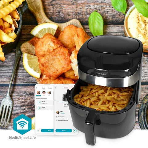 Nedis Heiluftfritteuse SmartLife KAAF180BKW (KAAF180BKW)