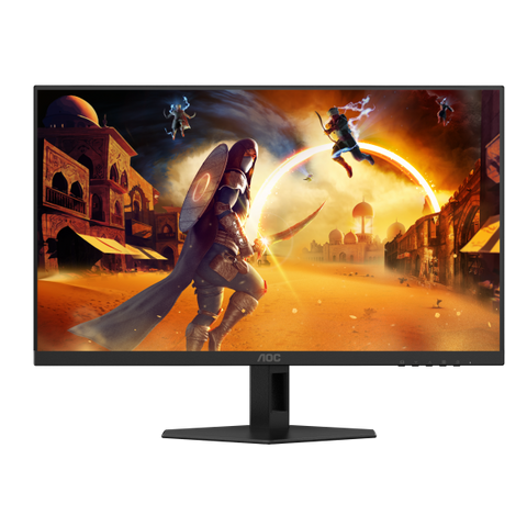 AOC 24G4XE Monitor PC 60,5 cm [23.8] 1920 x 1080 Pixel Full HD LCD Nero, Grigio (AOC Gaming 24G4XE - G4 Series - LED monitor - gaming - 24 [23.8 viewable] - 1920 x 1080 Full HD [1080p] @ 180 Hz - Fas