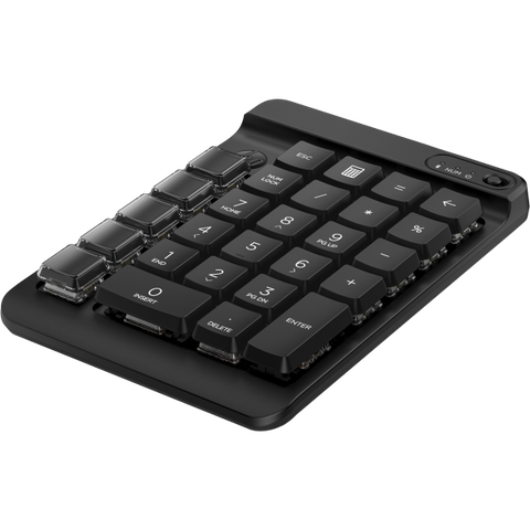 HP 430 PROGRAMMABLE WIRELESS KEYPAD TASTIERINO MUMERICO 9 TASTI PROGRAMMABILI BLEUTOOTH NERO
