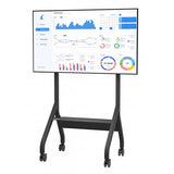 Peerless SR860-EUK Soporte para pantallas espositivas 190,5 cm [75] Nero (SR860-EUK - Flat Panel Cart for 43 to 75+ Displays)