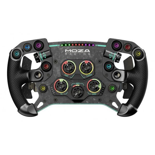 Moza Racing Racing GS V2P Pele-Microfibra RS056 Nero Flightstick