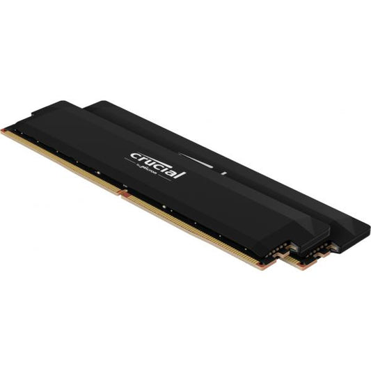 CRUCIAL PRO OVERCLOCKING EDITION 32GB KIT 2 x 16 GB DDR5 6.000MHz XMP 3.0 / EXPO CL36 RAM NERO