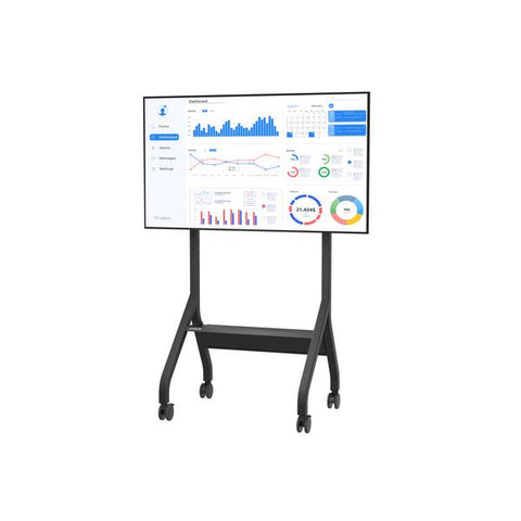 Peerless SR898-EUK Supporto per display espositivi 2,79 m [110] Nero (SR898-EUK - Flat Panel Cart for 55 to 110+ Displays) 