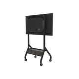 Peerless SR898-EUK Supporto per display espositivi 2,79 m [110] Nero (SR898-EUK - Flat Panel Cart for 55 to 110+ Displays) 