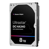 Western Digital Ultrastar 0B47078 disco rigido interno 8 TB 7200 Giri/min 256 MB 3.5 SATA (3.5IN 8TB 256 7200RPM SATA ULT - 512E SENP3 HA340 WUS721208BLE6L4)