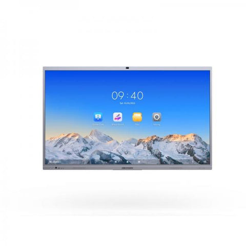 Hikvision DS-D5C75RB/B 75' Ultra Series 4K UHD Interactive Touch Screen Display with Integrated AI-Enabled 48MP Camera