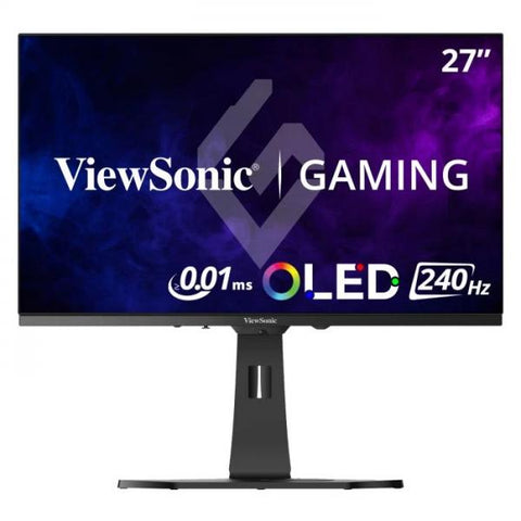 Viewsonic XG272-2K-OLED Monitor PC 68,6 cm [27] 2560 x 1440 Pixel Quad HD Nero, Bianco (27IN VS19852 16:9 2560X1440 QHD - OLED GAMING MONITOR 0.02MS HDMI/)
