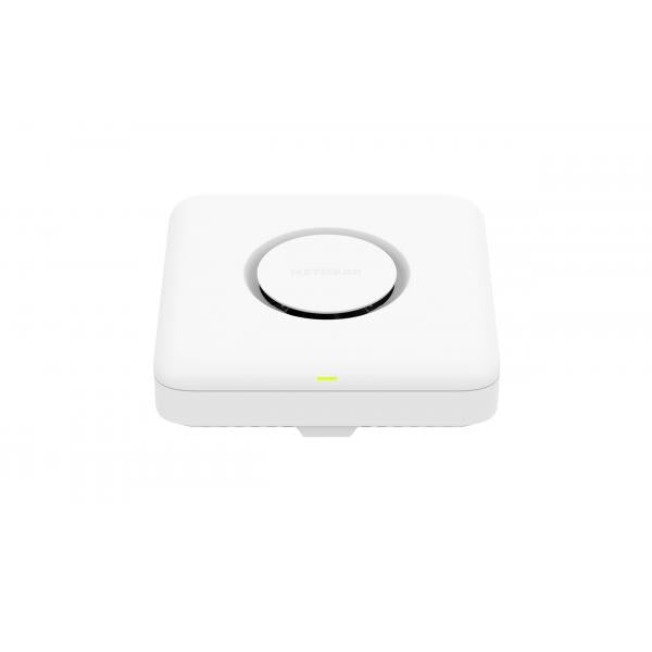 NETGEAR WBE750 11530 Mbit/s Bianco Supporto Power over Ethernet [PoE] (NETGEAR Business WBE750 - Wireless access point - tri-banda, PoE, 10 G, insight - Wi-Fi 7 - Wi-Fi 7 - 2.4 GHz, 5 GHz, 6 GHz - ge