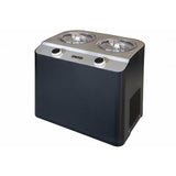 Unold Doppio Gelatiera compressore 2,4 L 250 W Nero, Acciaio satinato