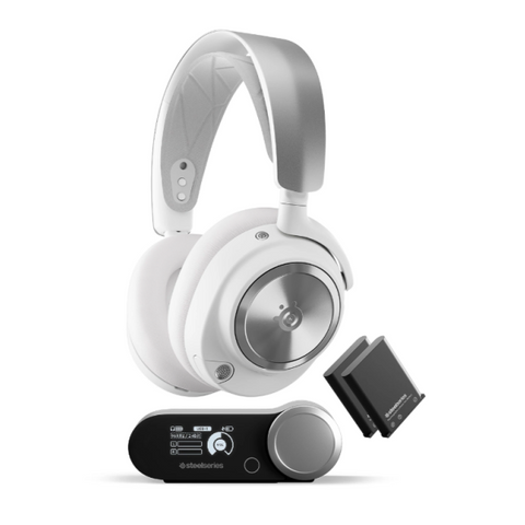 Steelseries 61525 cuffia e auricolare Cablato A Padiglione Giocare USB tipo-C Bianco