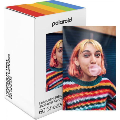 Polaroid 6356 carta fotografica (Polaroid HiPrint 2x3 Cardridge 60 S)