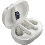Auriculares POLY Voyager Free 60/60+ con certificación Microsoft Teams, color blanco (2 unidades)