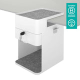 Dataflex Bento 500 organizzatore per cassetto di scrivania Acciaio Bianco (Dataflex Bento desktop locker - white [None warranty])