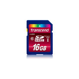 Transcend TS16GSDHC10U1 memoria flash 16 GB SDHC MLC Classe 10