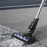 ROWENTA RH6A35 SCOPA ELETTRICA RICARICABILE SENZA FILO SENZA SACCO SPAZZOLA MOTORIZZATA CON LUCI LED E ACCESSORI VIOLA ALLUMINIO