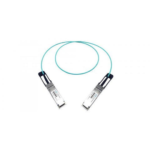 ATGBICS MFA1A00-E005-C cavo InfiniBand e in fibra ottica 5 m QSFP28 AOC Colore acqua, Arancione (NVIDIA Mellanox compatible Active Optical Cable 100GBase QSFP28 InfiniBand EDR QSFP [850nm, MMF, 5