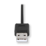 RETRAK CAVO USB RETRATTILE 1 x M USB TIPO A 1 X F USB TIPO A CON MULTI ADATTATORE INTERCAMBIABILE 1 M NERO