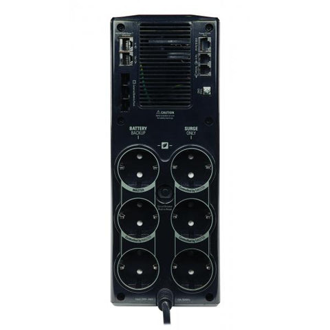 APC BR1500G-GR UPS POTENZA EROGATA 1.500Va/865W SERIALE RS-232 C USB DURATA IN BLACKOUT 6 MIN COLORE BLACK GARANZIA ITALIA