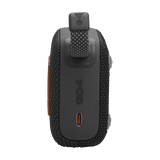 JBL GO 4 SPEAKER BLUETOOTH PORTATILE ALTOPARLANTE WIRELESS CON DESIGN COMPATTO 4.2 W WATERPROOF E RESISTENZA ALLA POLVERE IP67 FINO A 7h DI AUTONOMIA USB COMPATIBILE CON APP JBL PORTABLE NERO