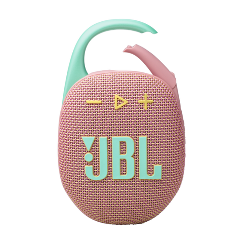 JBL Clip 5 Altoparlante portatile mono Menta, Rosa 7 W