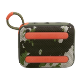 JBL GO 4 SPEAKER BLUETOOTH PORTATILE ALTOPARLANTE WIRELESS CON DESIGN COMPATTO WATERPROOF E RESISTENZA ALLA POLVERE IP67 FINO A 7 H DI AUTONOMIA USB COMPATIBILE CON APP JBL PORTABLE VERDE MIMETICO