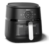 FRIGGITRICE AD ARIA MULTICOOKER XL 6.2 LITRI CON FINESTRA E PROGRAMMI