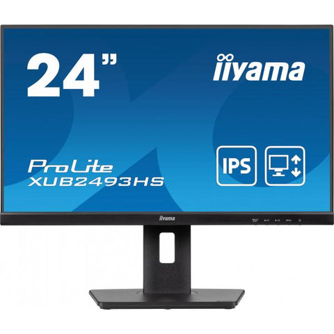 iiyama ProLite XUB2493HS-B6 Monitor PC 60,5 cm (23.8") 1920 x 1080 Pixel Full HD LED Nero