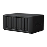 Synology DiskStation DS1823xs+ NAS Tower Ryzen Embedded V1780B 8 GB DDR4 128 TB HDD DiskStation Manager Nero (Synology DS1823xs+ 128TB [Synology HAT33] 8 bay desktop NAS - AMD Ryzen V1780B; 8GB DDR4