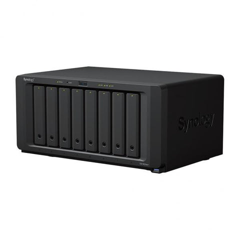 Synology DiskStation DS1823xs+ NAS Tower Ryzen Embedded V1780B 8 GB DDR4 128 TB HDD DiskStation Manager Nero (Synology DS1823xs+ 128TB [Synology HAT33] 8 bay desktop NAS - AMD Ryzen V1780B; 8GB DDR4