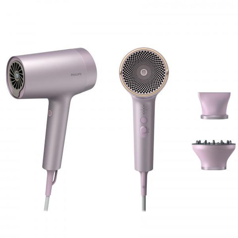 PHILIPS ASCIUGACAPELLI S7000 THERMO 1800W IONI LILLA