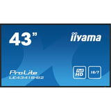 iiyama PROLITE LE4341S-B2 Pannello piatto per segnaletica digitale 108 cm (42.5") LCD 350 cd/m Full HD Nero 18/7