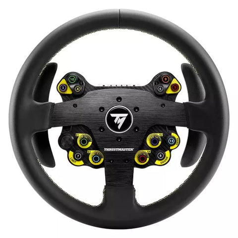 Thrustmaster Evo Racing 32R Leather Nero, Giallo Volante PC, PlayStation 4, PlayStation 5, Xbox, Xbox One (Thrustmaster EVORACING 32R Leather Addon)