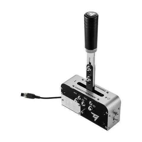 Thrustmaster 4060306 periferica di gioco Nero, Argento USB Freno a mano PC, PlayStation 4, PlayStation 5, Xbox One, Xbox One S, Xbox One X, Xbox Series S, Xbox Series X