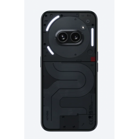 Nothing Phone [2a] 17 cm [6.7] Doppia SIM Android 14 5G USB tipo-C 12 GB 256 GB 5000 mAh Nero (Nothing Phone [2a] - sort - 5G smartph)