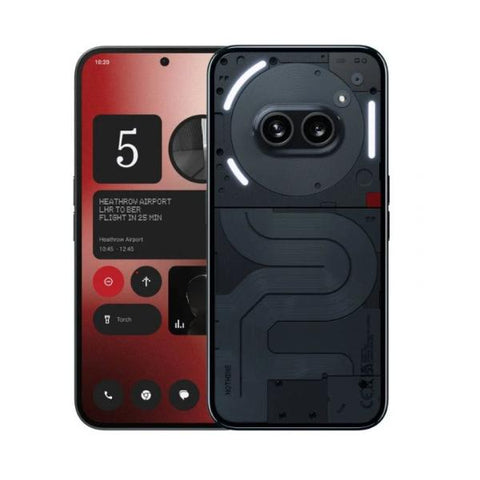 Nothing Phone [2a] 17 cm [6.7] Doppia SIM Android 14 5G USB tipo-C 12 GB 256 GB 5000 mAh Nero (Nothing Phone [2a] - sort - 5G smartph)