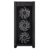 ASUS TUF GAMING GT302 TG ARGB BLACK CASE GAMING E-ATX MID TOWER PANNELLI LATERALI INTERCAMBIABILI MESH VETRO TEMPERATO 4 VENTOLE ARGB PREINSTALLATE DA 140 X 28mm NERO