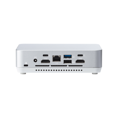 ASUS NUC 14 PRO+ RNUC14RVSU900000I MINI PC BAREBONE INTEL CORE ULTRA 9 185H 2.5GHz 2 SLOT RAM SO-DIMM 5.600MHz-BAY SSD M.2-WI-FI 6E-SILVER (90AR0051-M000E0)