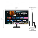 Samsung Smart Monitor M7 - M70D da 32'' UHD Flat (Samsung S32DM700UU sk?rm - LED baglys)
