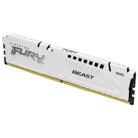 Kingston Technology FURY Beast 64GB 6400MT/s DDR5 CL32 DIMM (Kit de 2) Blanco EXPO