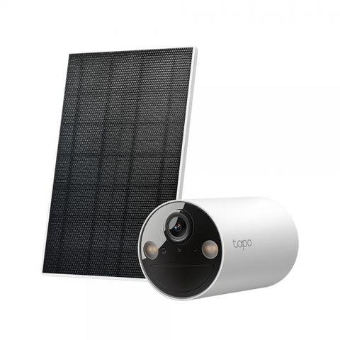 Telecamera Smart Wire-Free Indoor/Outdoor con pannello solare, 2K 3MP, 1/2.8 CMOS, Wi-Fi, IP65