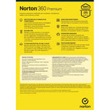 NORTON 360 PREMIUM 10 DISPOSITIVI 75GB 12 MESI BOX